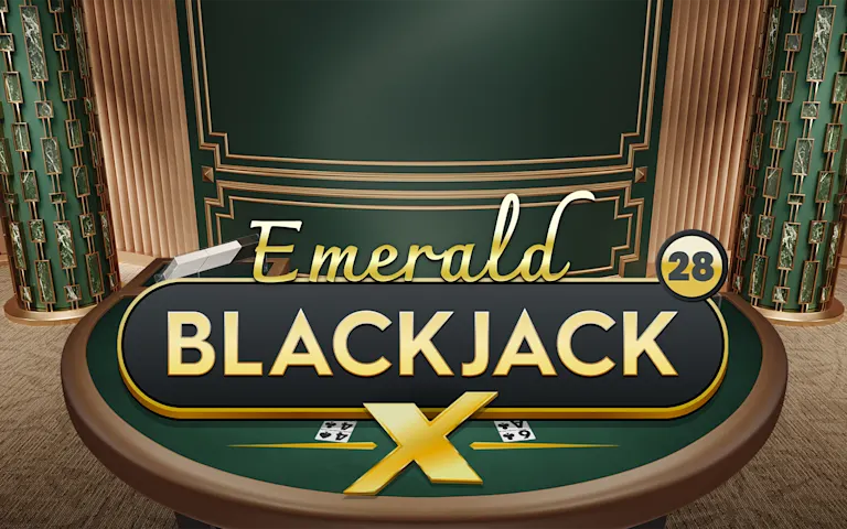 Play BlackjackX 28 - Emerald on Casinoking.be online casino