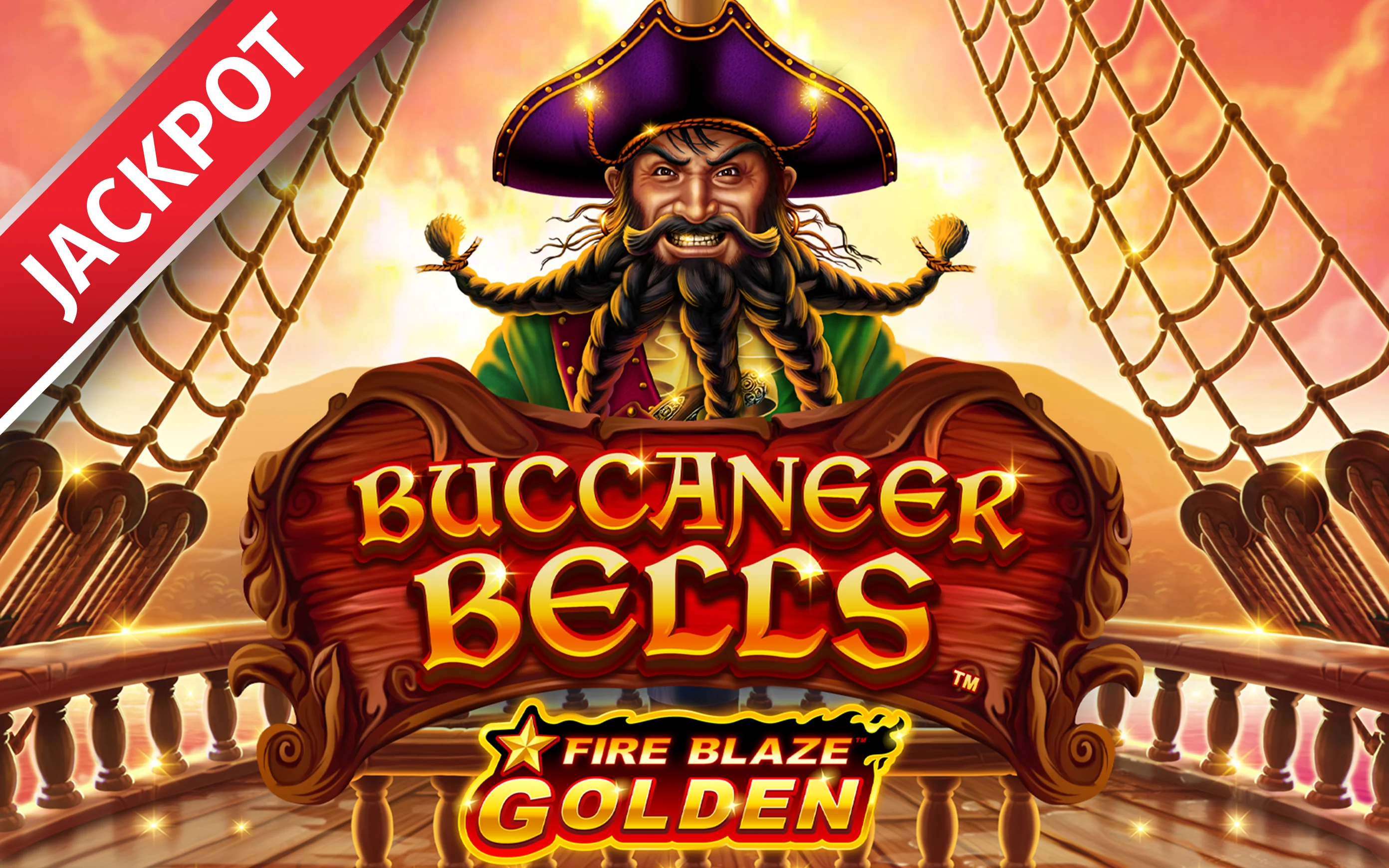 Spil Fire Blaze Golden Buccaneer Bells på Starcasino.be online kasino

