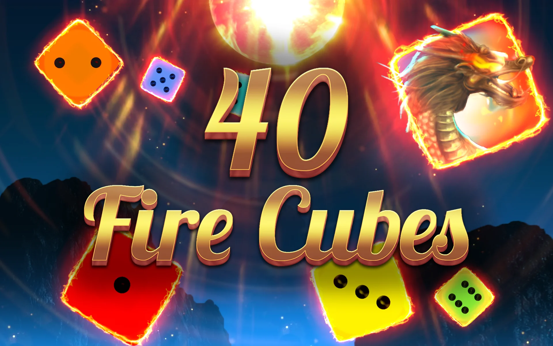 Zagraj w 40 Fire Cubes w kasynie online Starcasino.be