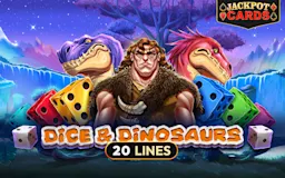 Spil Dice & Dinosaurs på Madisoncasino.be online kasino
