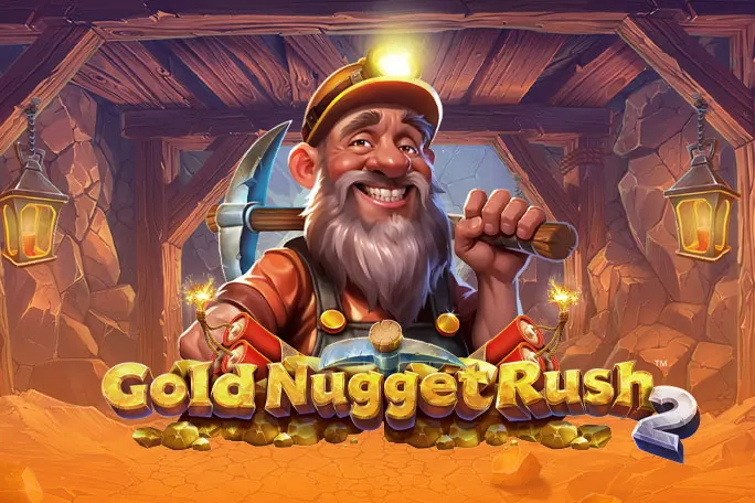 Play Gold Nugget Rush 2 on Casinoking.be online casino