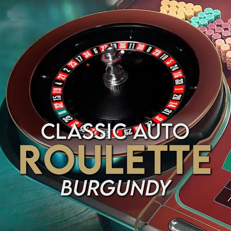 Play Burgundy Auto-Roulette Classic on Starcasinodice.be online casino