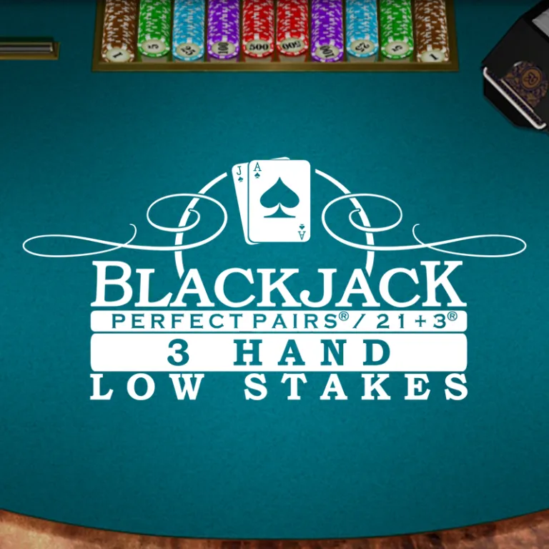 Perfect Pairs and 21+3 Blackjack 3 Hand Low