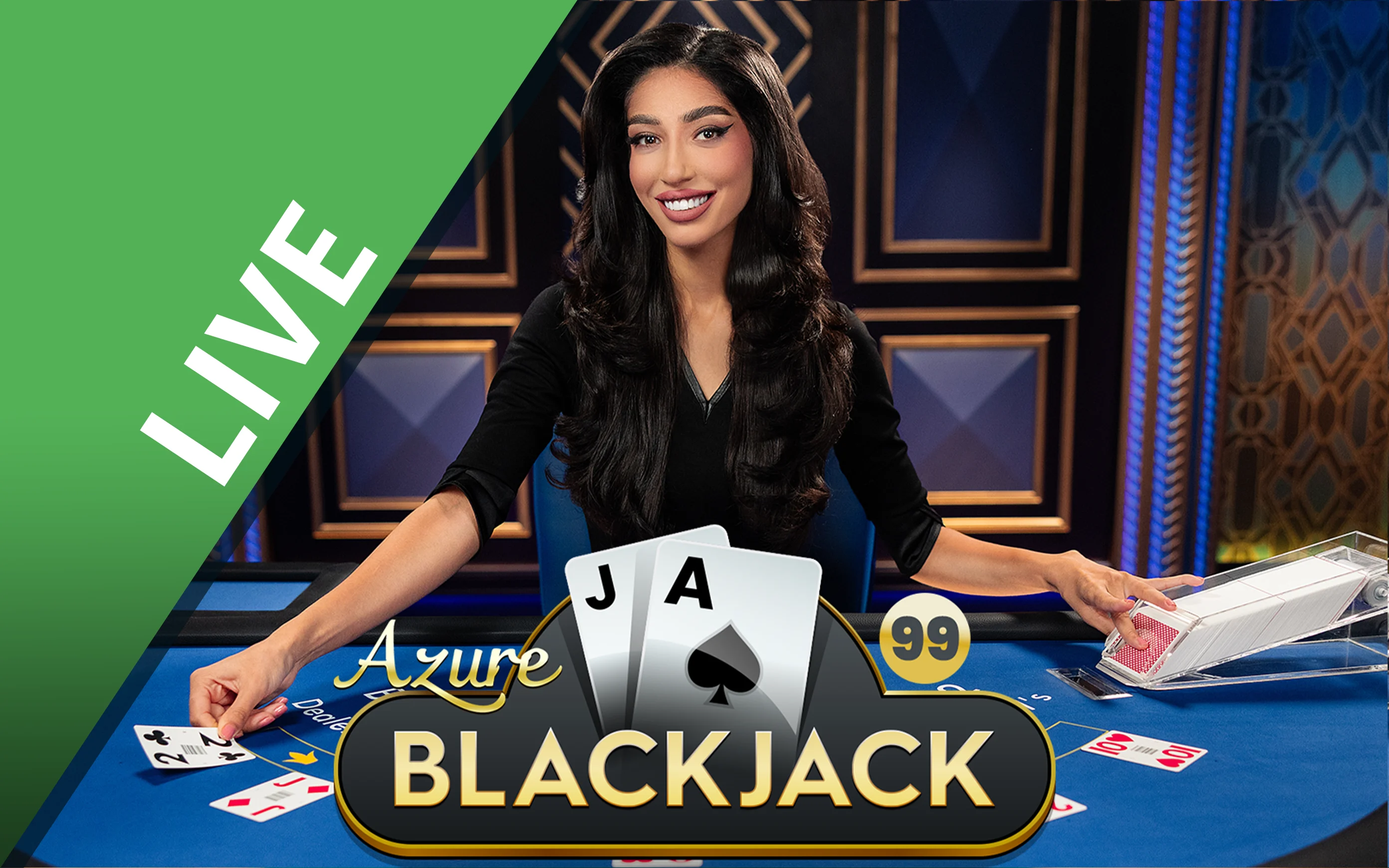 Speel Blackjack 99 - Azure op Starcasino.be online casino