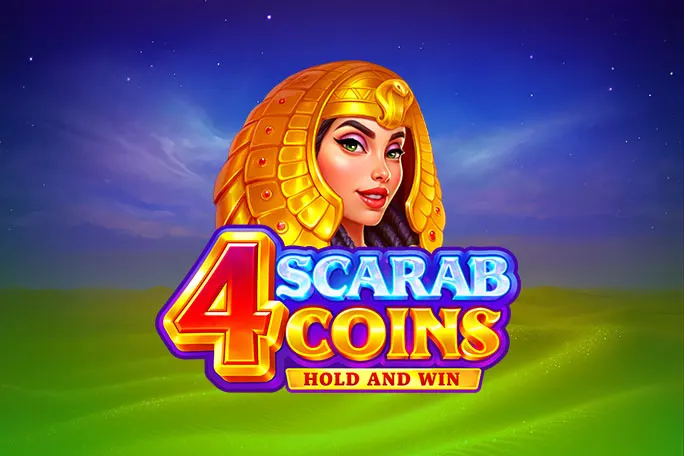Play 4 Scarab Coins: Hold and Win on Starcasino.be online casino