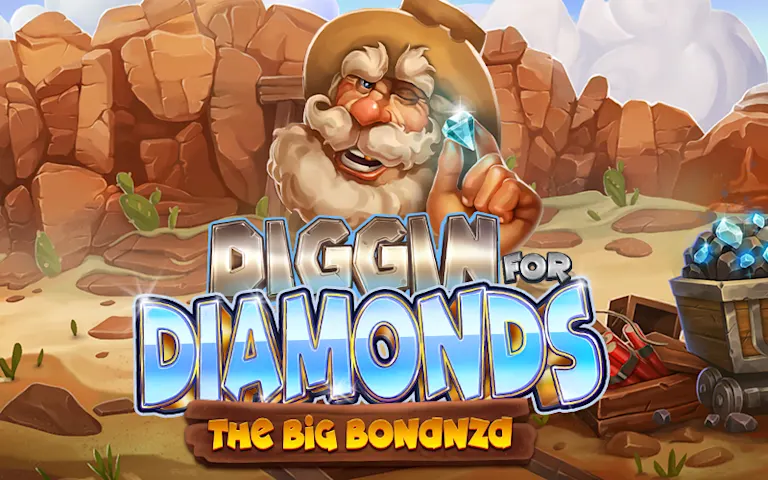 Play Diggin for Diamonds The Big Bonanza on Starcasino.be online casino
