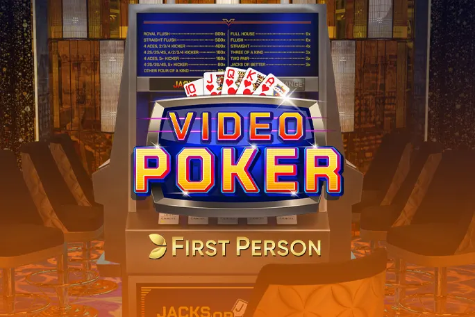 Juega a First Person Video Poker en el casino en línea de Solcasino.es