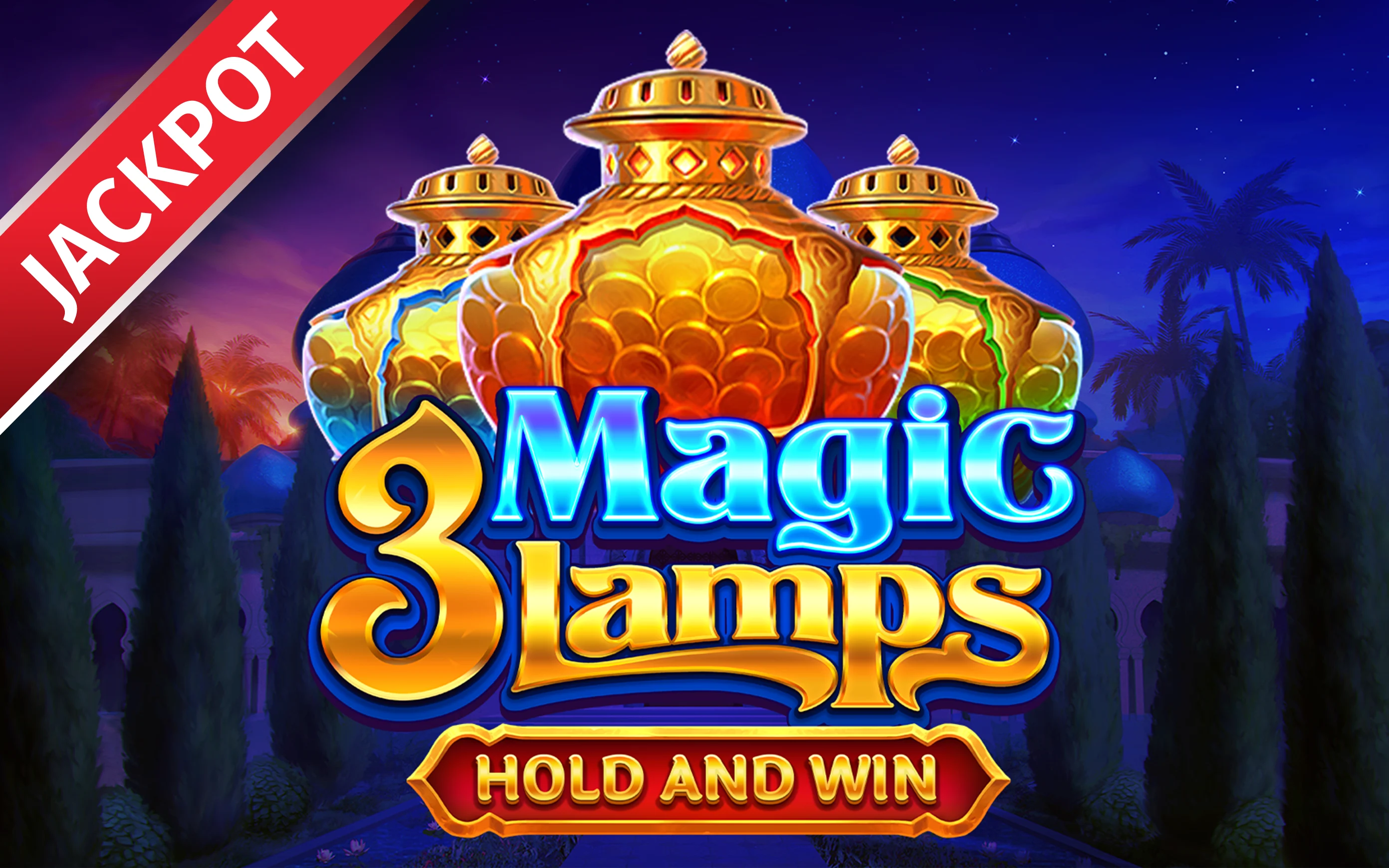 Spil 3 Magic Lamps: Hold and Win på Starcasino.be online kasino
