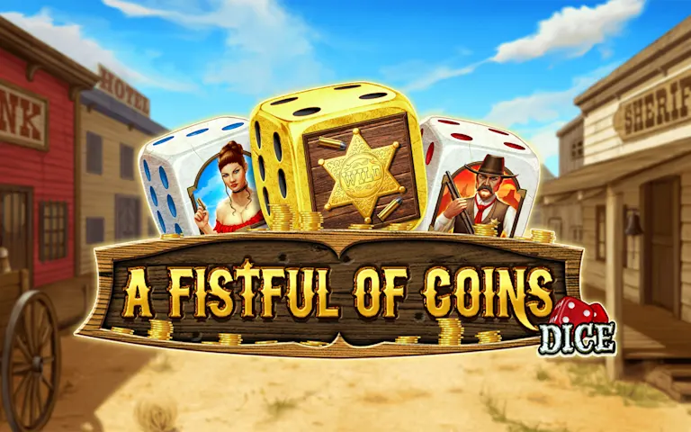 Play A Fistful of Coins Dice on Madisoncasino.be online casino