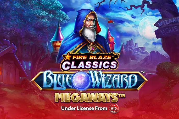 Juega a Fire Blaze: Blue Wizard Megaways en el casino en línea de Solcasino.es