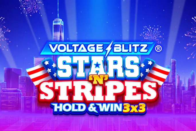 Speel Voltage Blitz Stars'n'Stripes bij Starcasino.nl