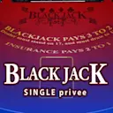 Juega a Black Jack Single Privee en el casino en línea de Solcasino.es