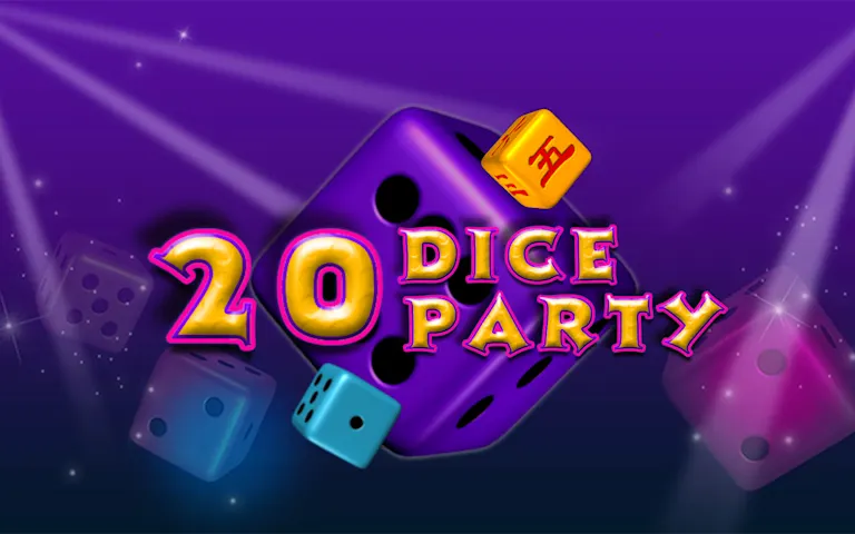 Play 20 Dice Party on Stardice.be online casino