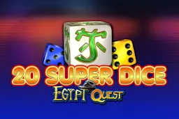 Gioca a 20 Super Dice Egypt Quest sul casino online Madisoncasino.be
