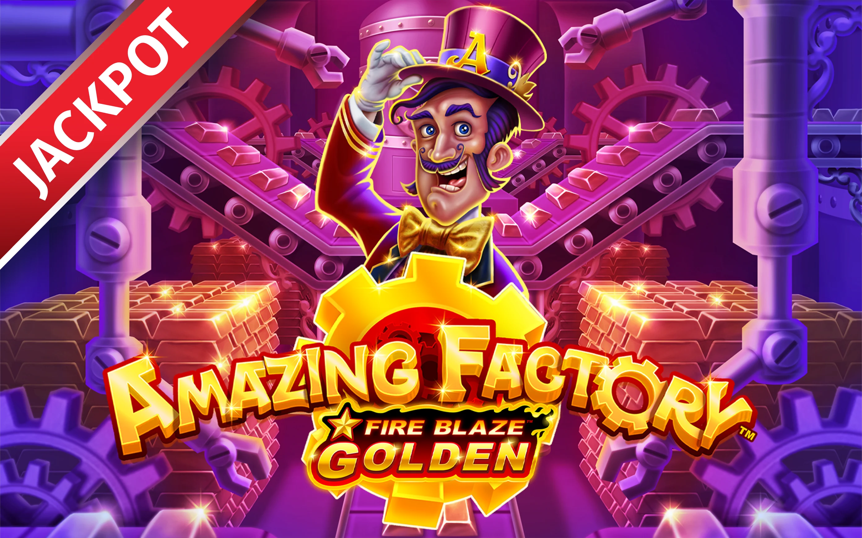 Zagraj w Fire Blaze Golden: Amazing Factory w kasynie online Starcasino.be