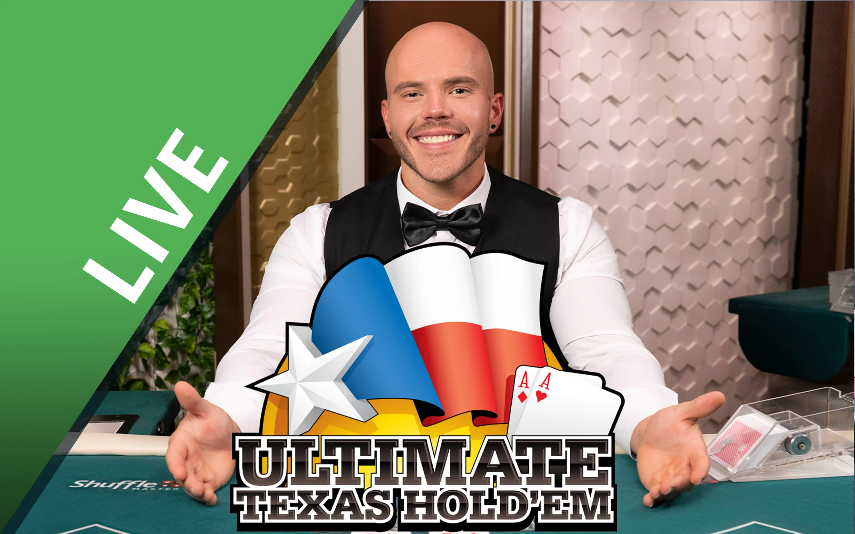 Spil Ultimate Texas Holdem på Starcasino.be online kasino
