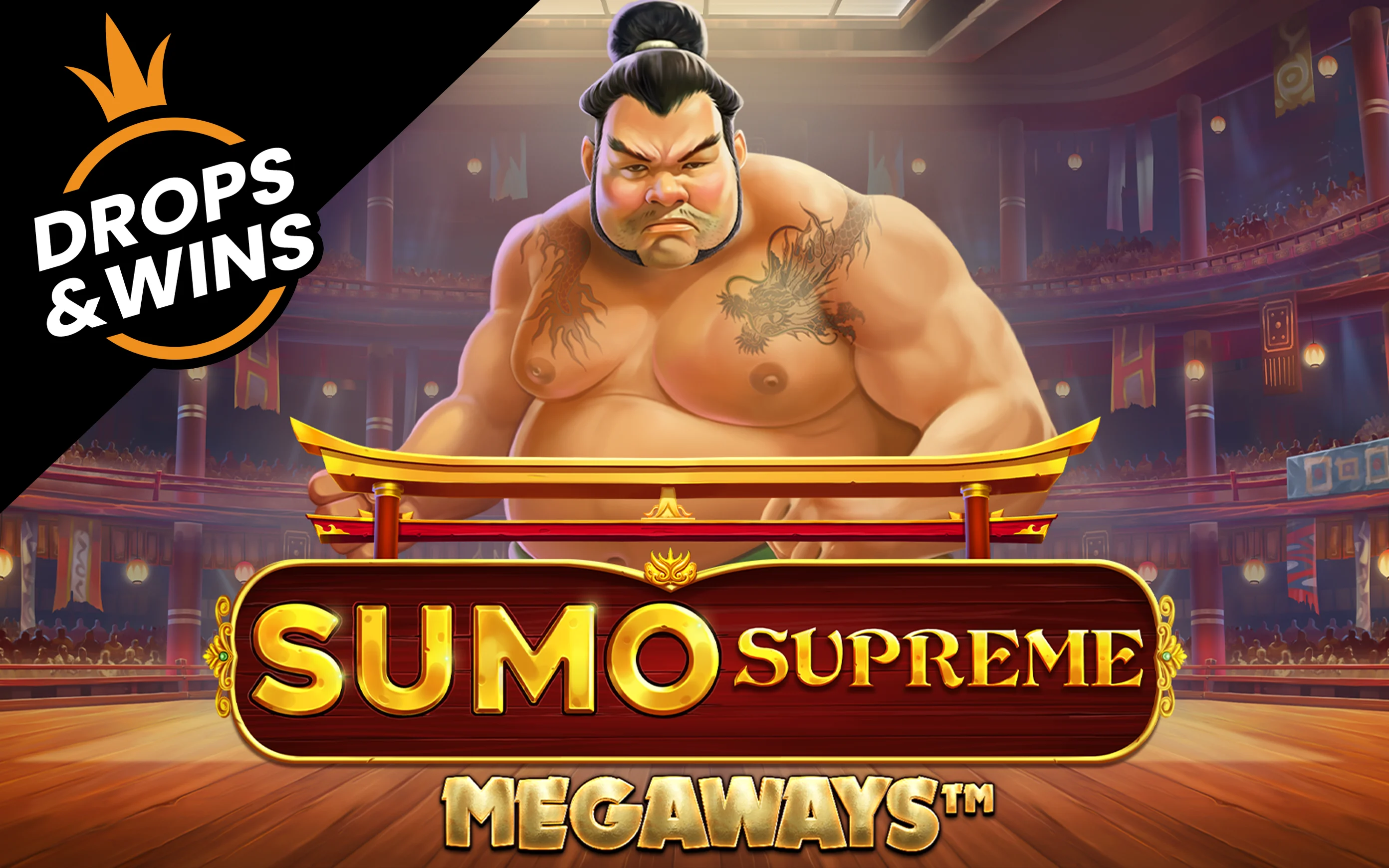 Spil Sumo Supreme Megaways™ på Starcasino.be online kasino
