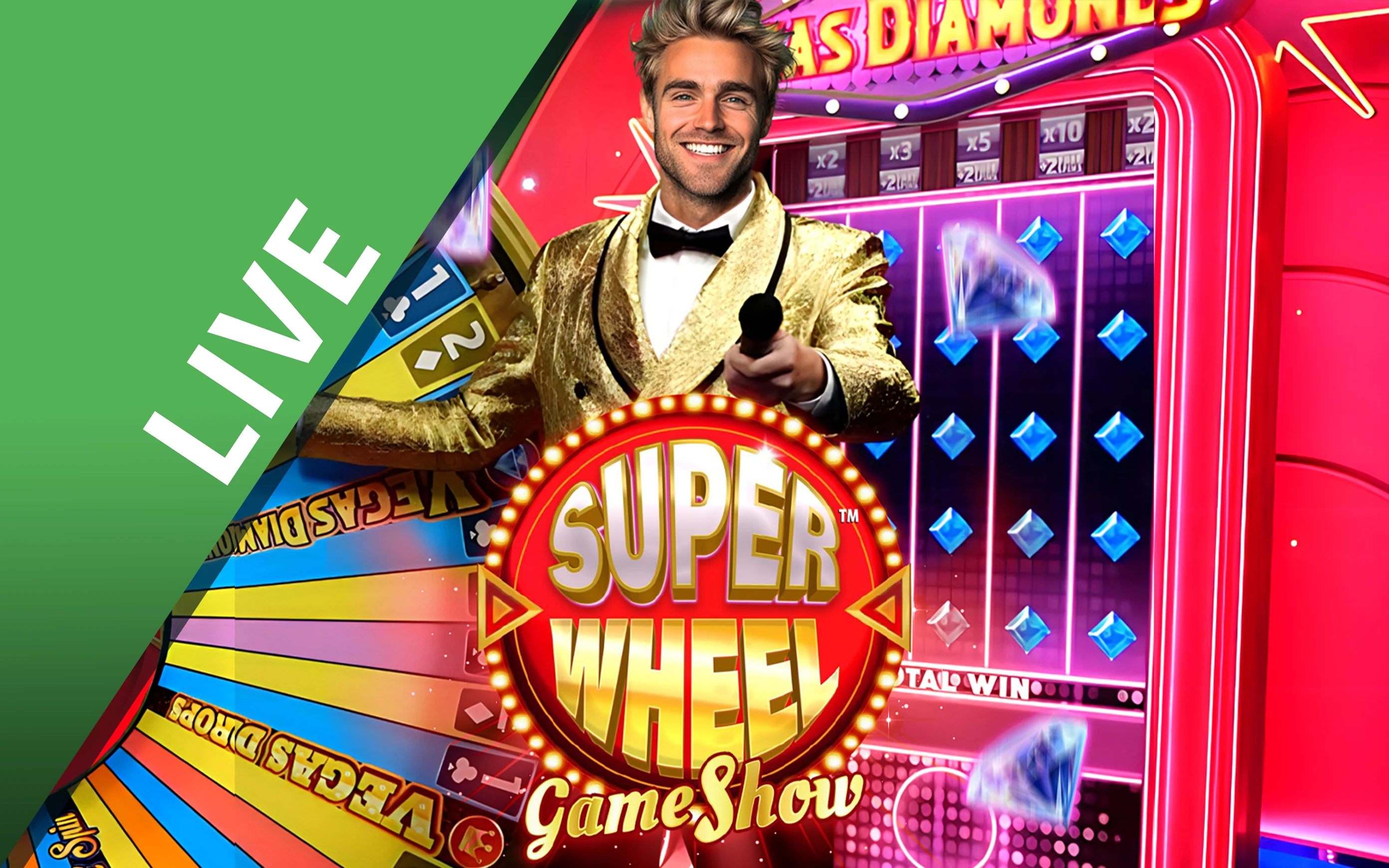 Jogue Super Wheel Game Show no casino online Starcasino.be 