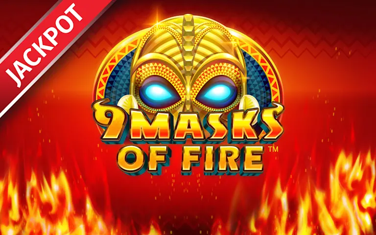 Play 9 Masks of Fire ™ on Starcasino.be online casino