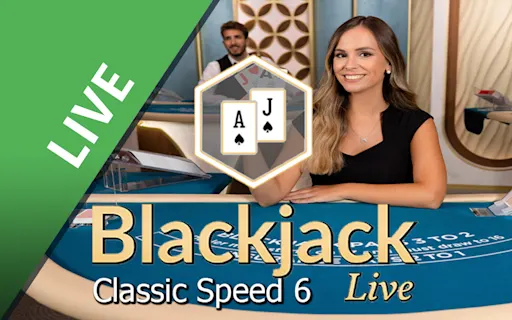 Play Classic Speed Blackjack 6 on Starcasino.be online casino