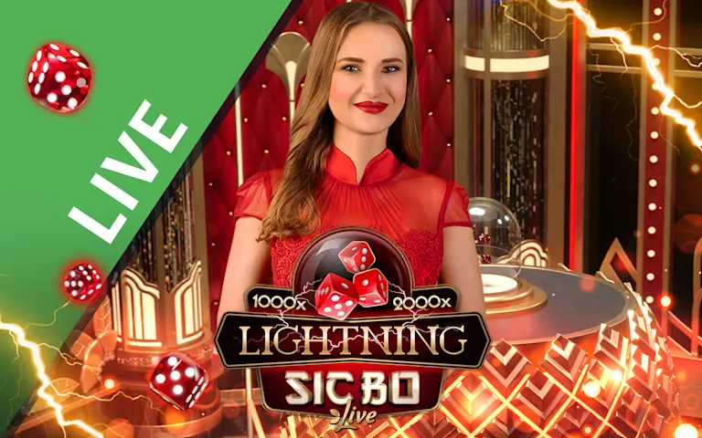 Play Lightning Sic Bo on Starcasino.be online casino