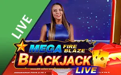 Jouer à Mega Fire Blaze Blackjack Live sur le casino en ligne Starcasino.be
