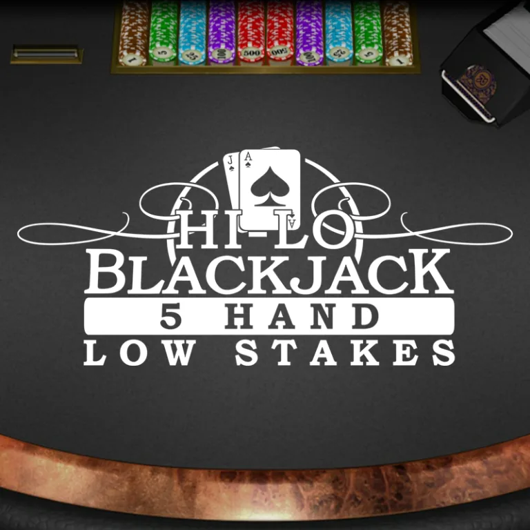 Hi Lo Blackjack 5 Hand Low