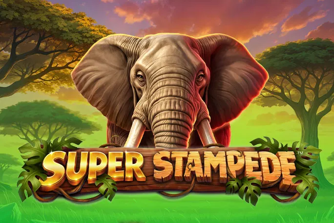 Play Super Stampede on Hotwin.be online casino
