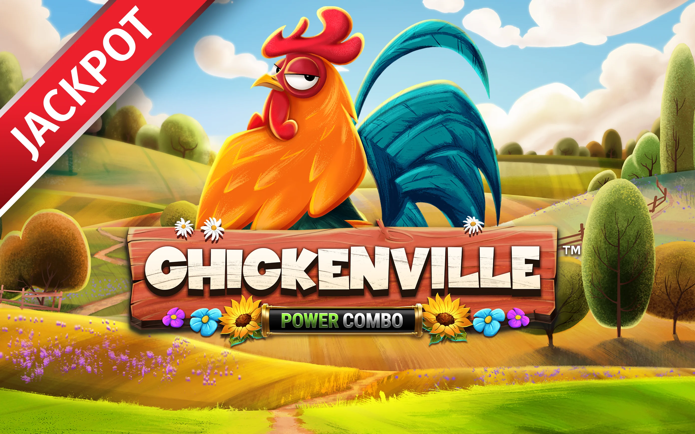 Играйте в Chickenville POWER COMBO™ в онлайн-казино Starcasino.be