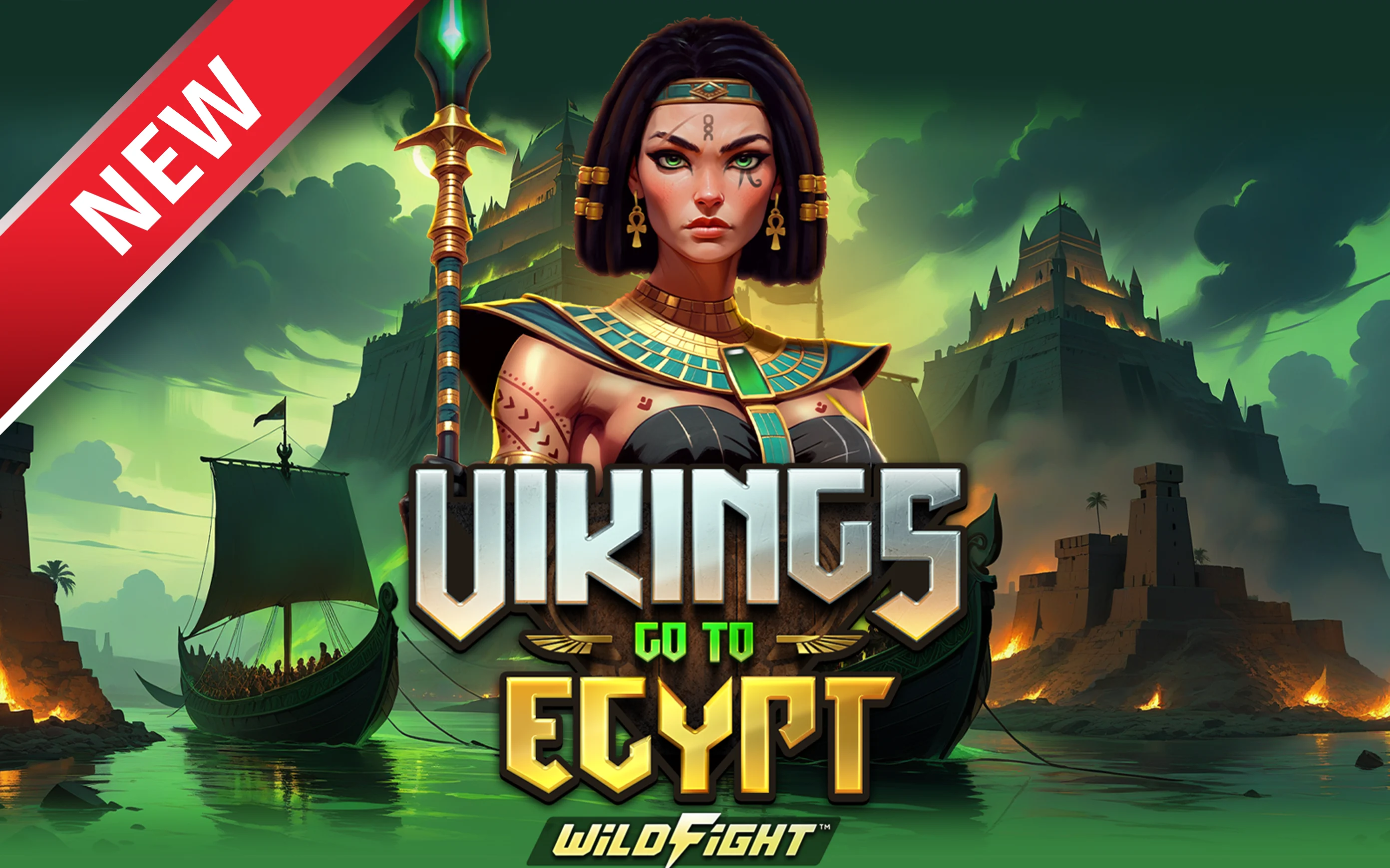 Spil Vikings Go To Egypt Wild Fight!™ på Starcasino.be online kasino
