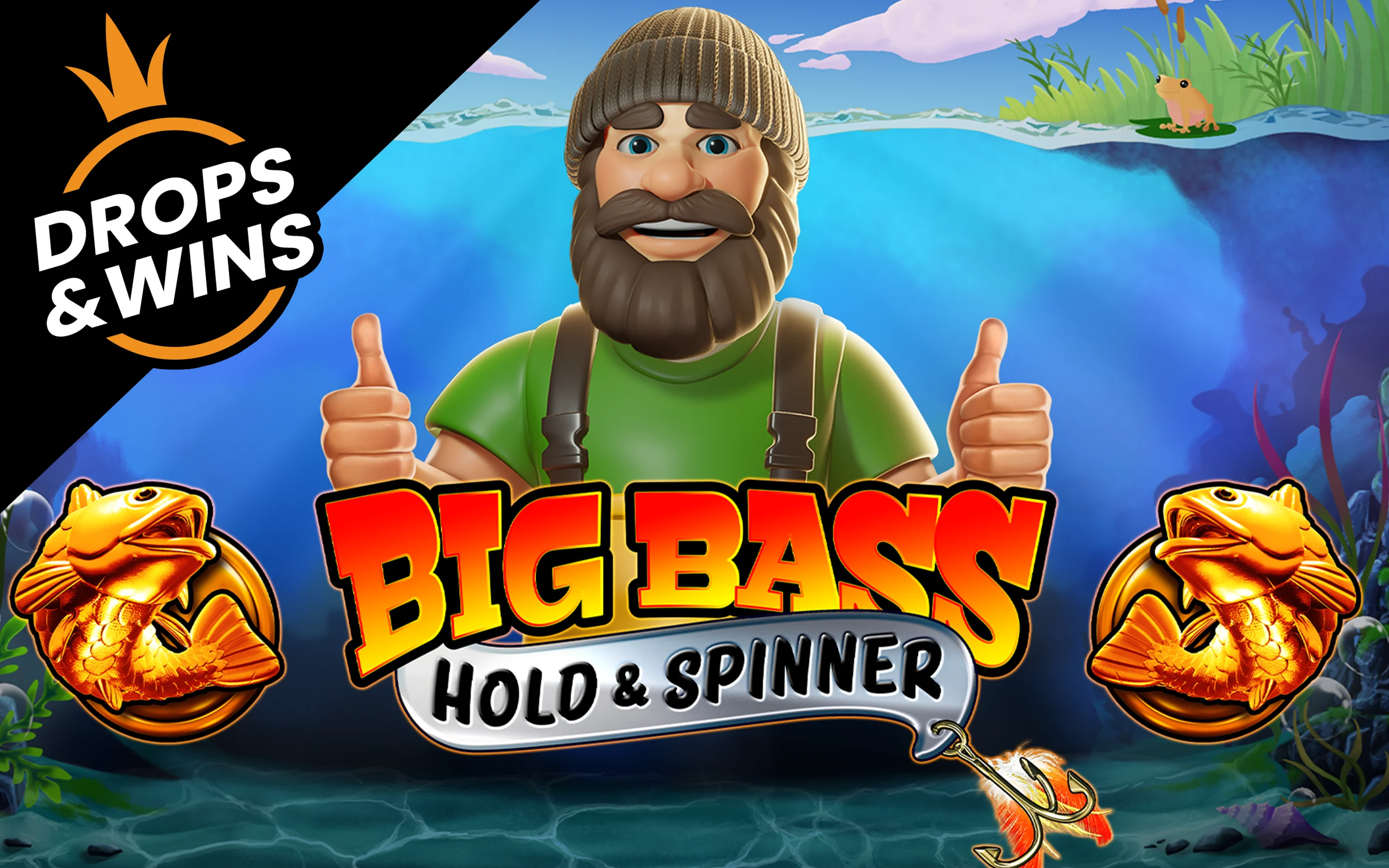Грайте у Big Bass - Hold & Spinner™ в онлайн-казино Starcasino.be
