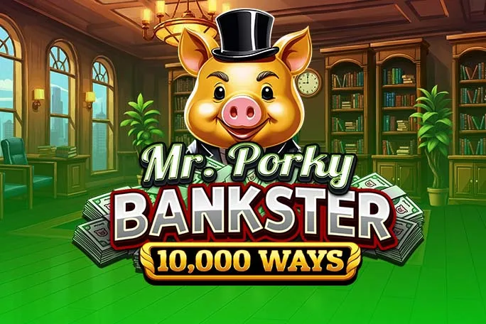 Joacă Mr. Porky Bankster 10,000 Ways în cazinoul online Starcasino.be