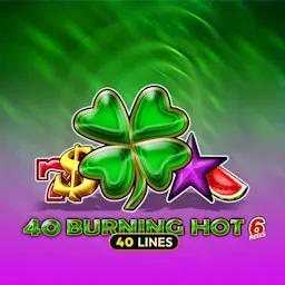 Play 40 Burning Hot 6 Reels on Starcasino.be online casino