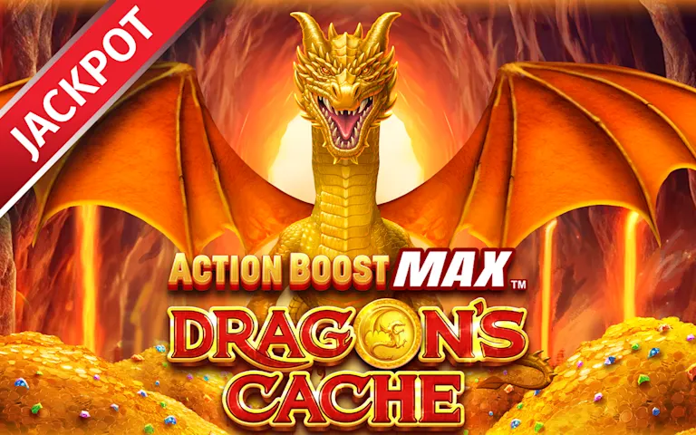 Juega a Action Boost Max™ Dragon's Cache en el casino en línea de Solcasino.es