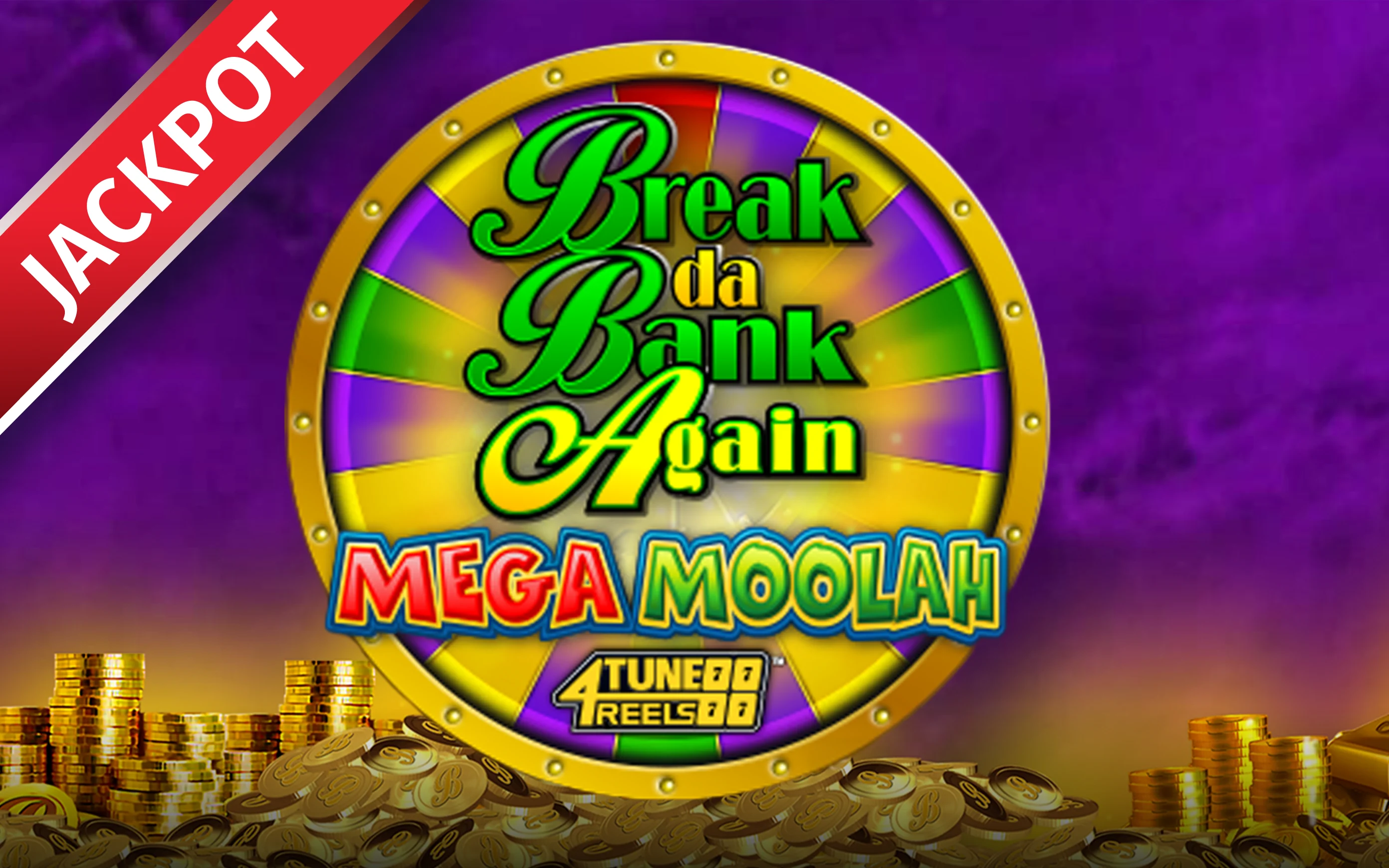 Speel Break Da Bank Again Mega Moolah 4Tune Reels™ op Starcasino.be online casino