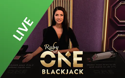 Play ONE Blackjack 2 - Ruby on Starcasino.be online casino