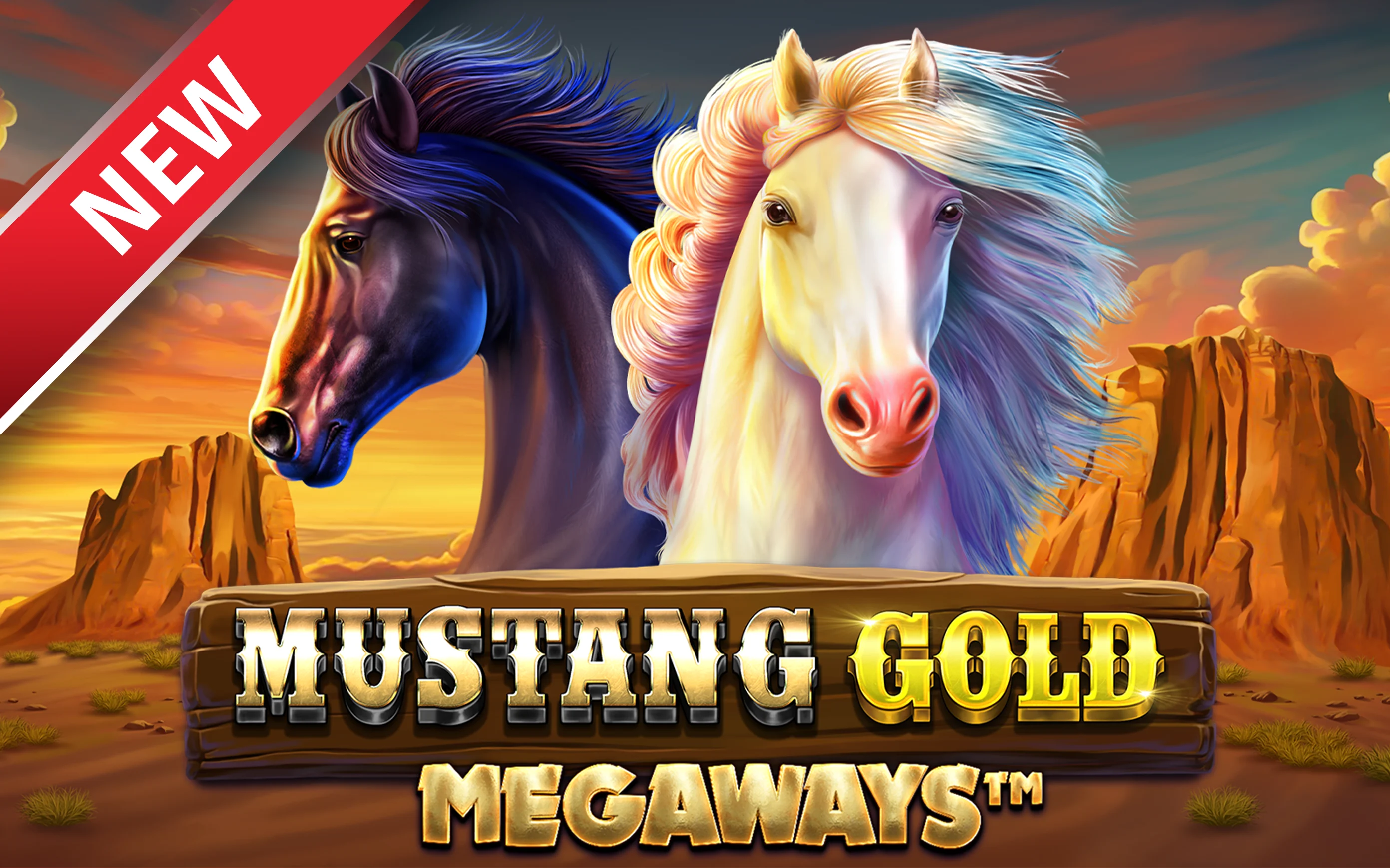 Играйте Mustang Gold Megaways™ на Starcasino.be онлайн казино