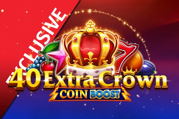 Play 40 Extra Crown Coin Boost on Starcasino.be online casino