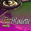 Play Fair Roulette Privee on Solcasino.es online casino
