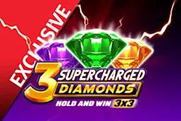 Play 3 Supercharged Diamonds: Hold and Win on Starcasino.be online casino