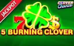 Play 5 Burning Clover on Starcasino.be online casino