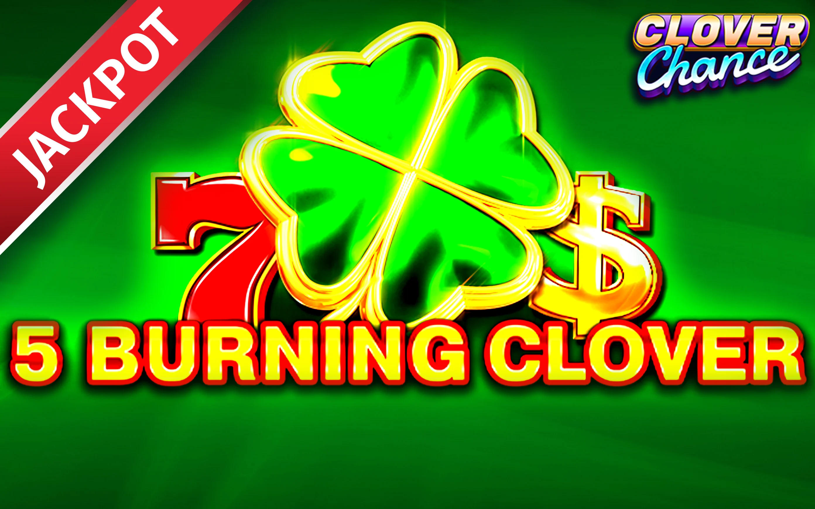 Play 5 Burning Clover on Starcasino.be online casino