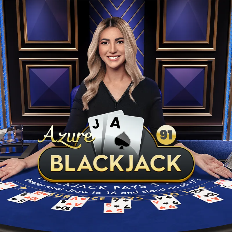 Blackjack 91 - Azure