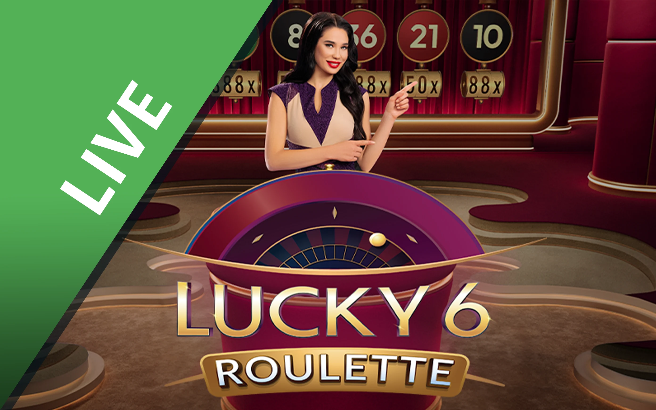 Грайте у Lucky 6 Roulette™ в онлайн-казино Starcasino.be