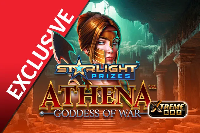 Play Starlight Jackpots™ Athena Goddess of War™ Xtreme Bet on Starcasino.be online casino