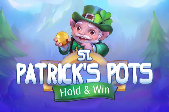 Play St. Patrick's Pots Hold and Win on Starcasino.be online casino