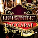 Jouer à First Person Lightning Baccarat sur le casino en ligne Hotwin.be