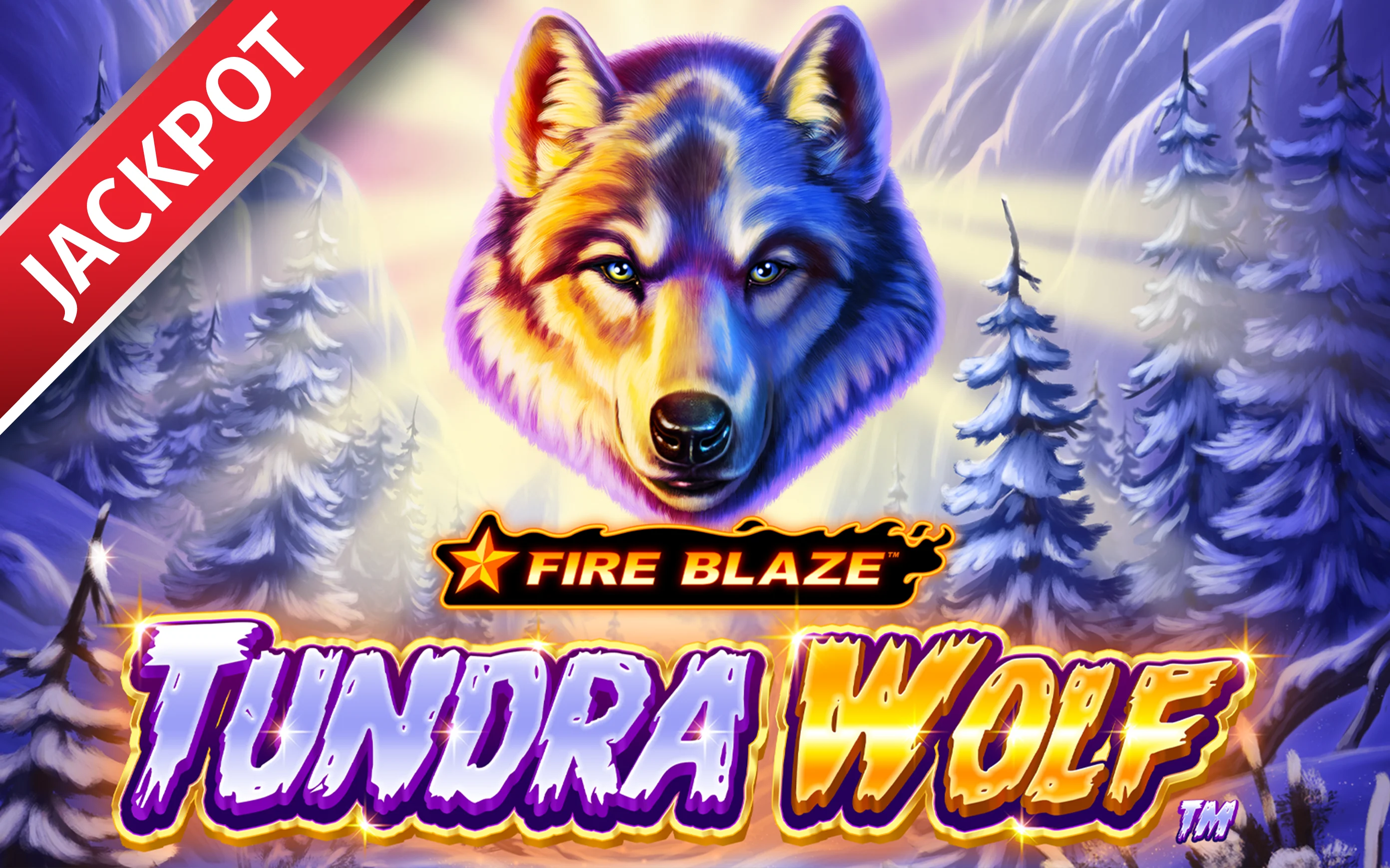 Play Fire Blaze Golden: Tundra Wolf on Starcasino.be online casino
