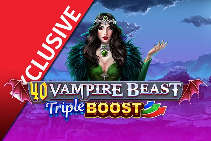 Play 40 Vampire Beast Triple Boost Golden Coins Link on Starcasino.be online casino
