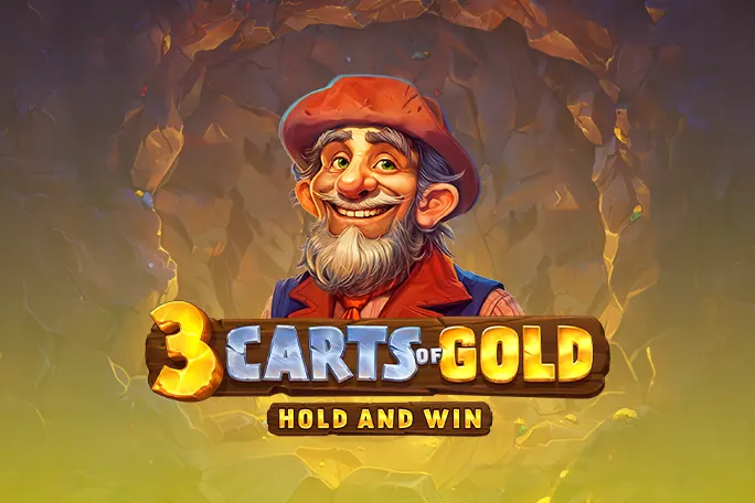 Play 3 Carts of Gold: Hold and Win on Starcasino.be online casino